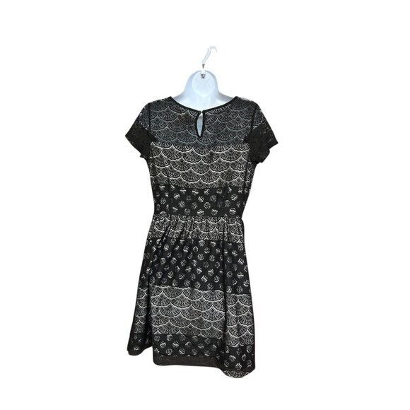 Maison Jules Womens Dress Size M Black Lace - Picture 3 of 8